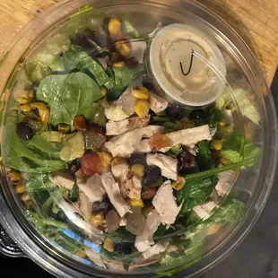 Southwest Chicken Salad, just "ok".