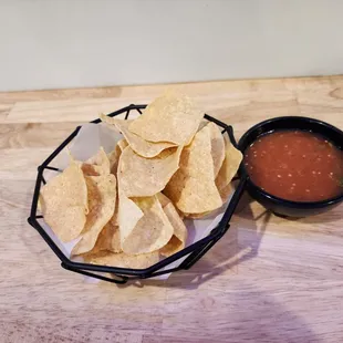 Complimentary chips and Salsa!