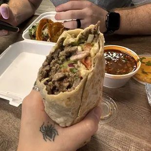 Carne Asada Burrito