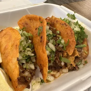 Birria tacos