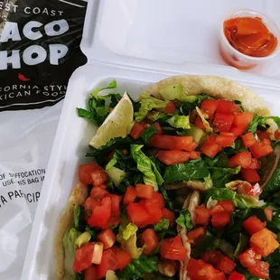 Chicken taco