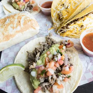 tacos, food