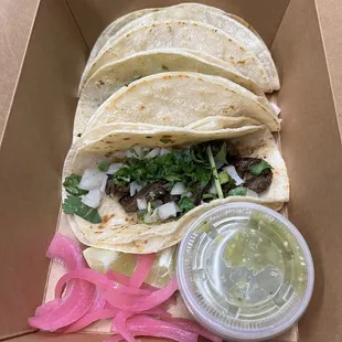 Steak tacos