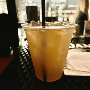 Kentucky Buck - bourbon, peach, lemon, ginger beer
