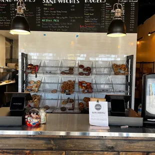 a view of the counter