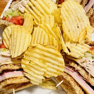 Triple Decker Turkey Club