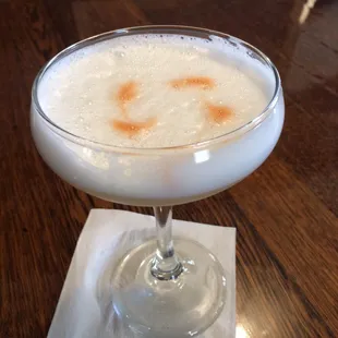 Elderberry sour - all local ingredients.