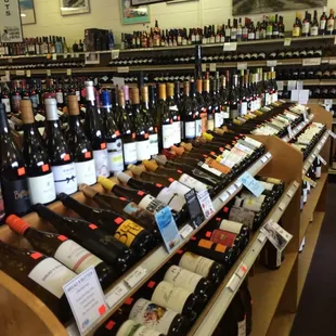 Great wine selection