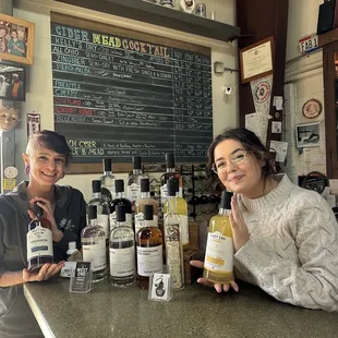 Gina and OJ. Wonderful Ladies.