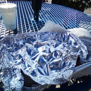 Before the catfish feast started..