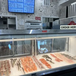 a fish display