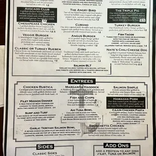 Menu P2