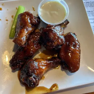 Garlic Teriyaki Wings