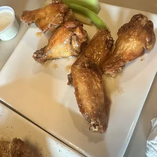 Honey Old Bay Wings