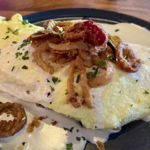 Fiery omelette