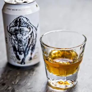 Shot &amp; Beer on daily Happy Hour from 3 - 6