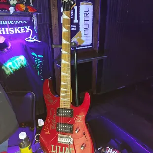 Jackson Guitar for sale to support Liliac tour