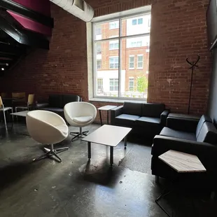 Lounge area under the Mezzanine