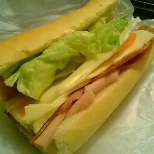 Italian. Choice of this or sesame bun. Both breads great. Very tasty. Hidden gem here.