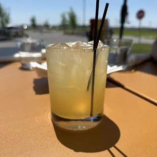 Mule with House Bourbon