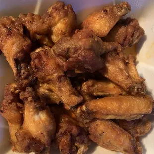 Crack chicken wings