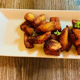 Kelewele - fried plantains