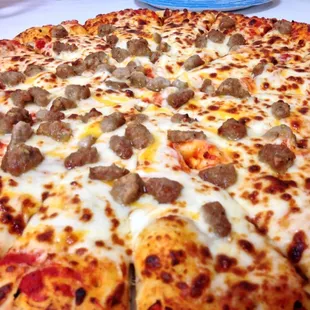 Pizza from the Bowling Alley Diner