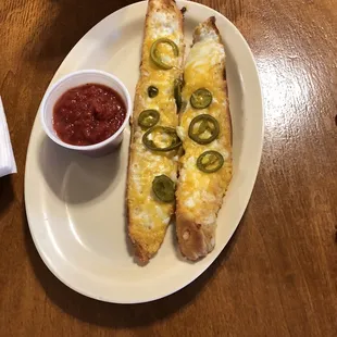 Jalepeno cheesy bread