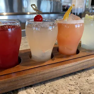 Cinco de Mayo margarita flight