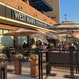 Great patio to enjoy