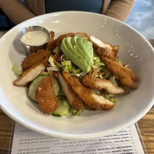 Crispy Chicken Salad