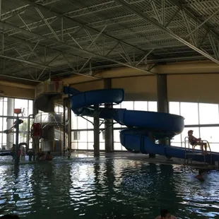 Indoor water slide