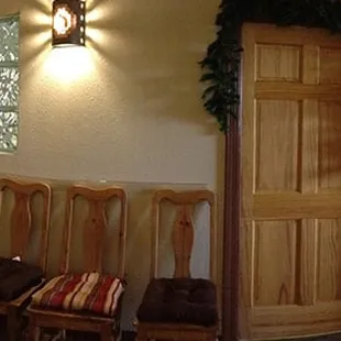 West Mesa Wellness Front office, our Warm and professional lobby