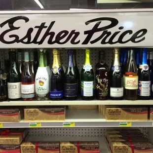 Some wine, and... Lambic X? Excellent lambic... unusual to see in a cooler.