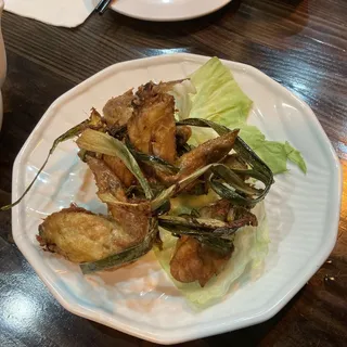 A10. Fried Chicken Wings in Pandan Leaf