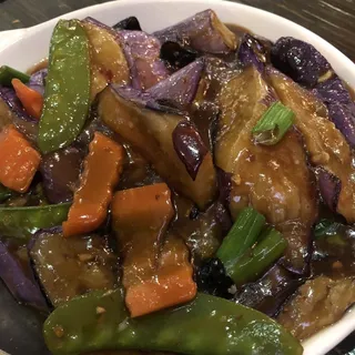 V11. Eggplant in Garlic Sauce