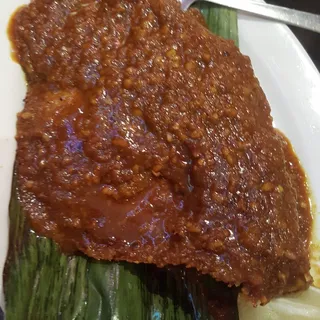 Asam Fish Head or stingray fish Casserole
