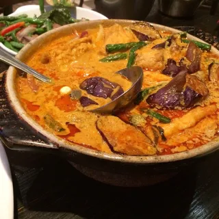 E2. Indian Curry Fish Head or stingray fish Casserole