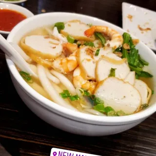 Mixed Seafood Noodle SOup