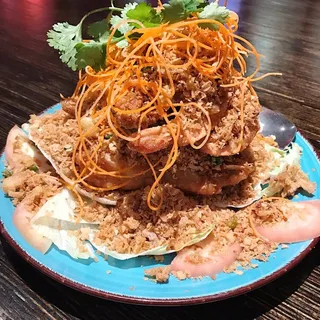 D8. Crispy Butter Prawns Malay Style