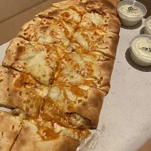 Buffalo Chicken Calzone