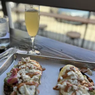 Loaded Avocado Toast , delicious.