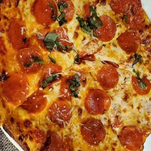 Pepperoni pizza