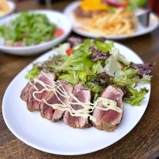 Seared Ahi Tuna Salad