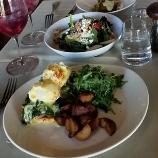 Organic Mixed Greens Salad Brunch