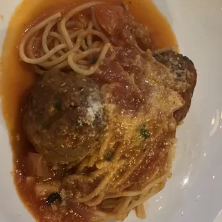 Spaghetti Meatballs