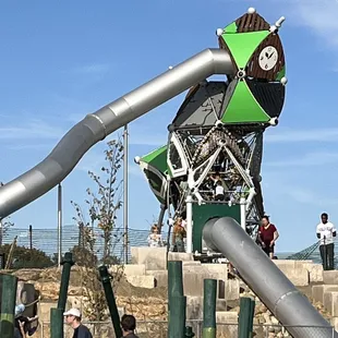 West park monster slide. Only real feature left.