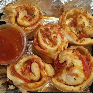 Pepperoni Rolls