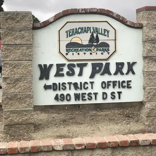 West park and also parks and rec