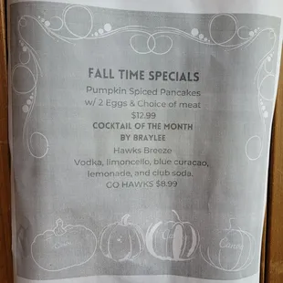 Fall special